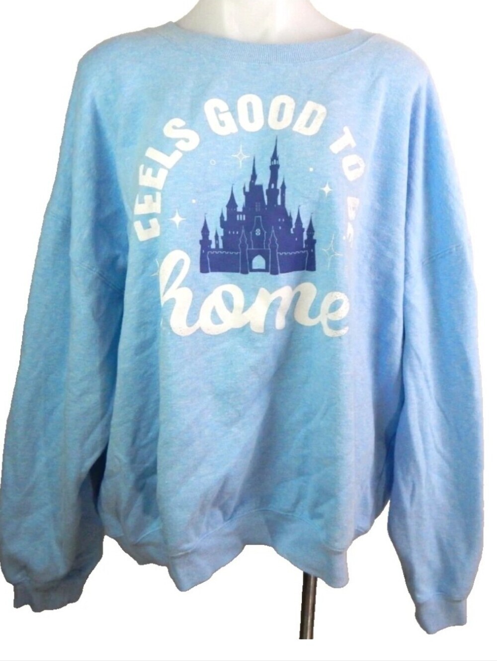 Disney Parks Feels Good To Be Home Castle Sweatshirt